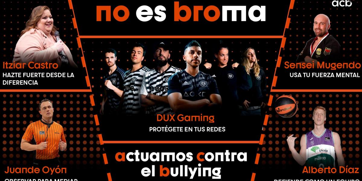 La ACB presenta la campaña 'Actuamos contra el Bullying'