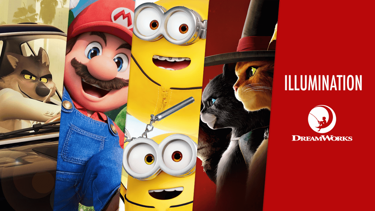 Las películas de DreamWorks e Illumination llegarán a Netflix en 2023 y más allá