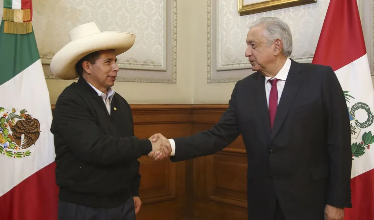 López Obrador confirma que Pedro Castillo solicitó asilo en México