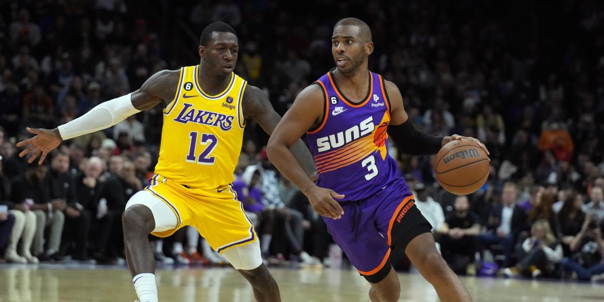 Los Suns desnudan a unos Lakers sin estrellas