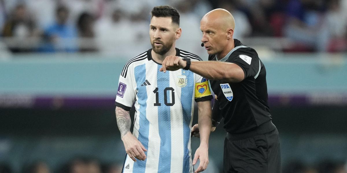 Marciniak, un árbitro con mal recuerdo para Messi