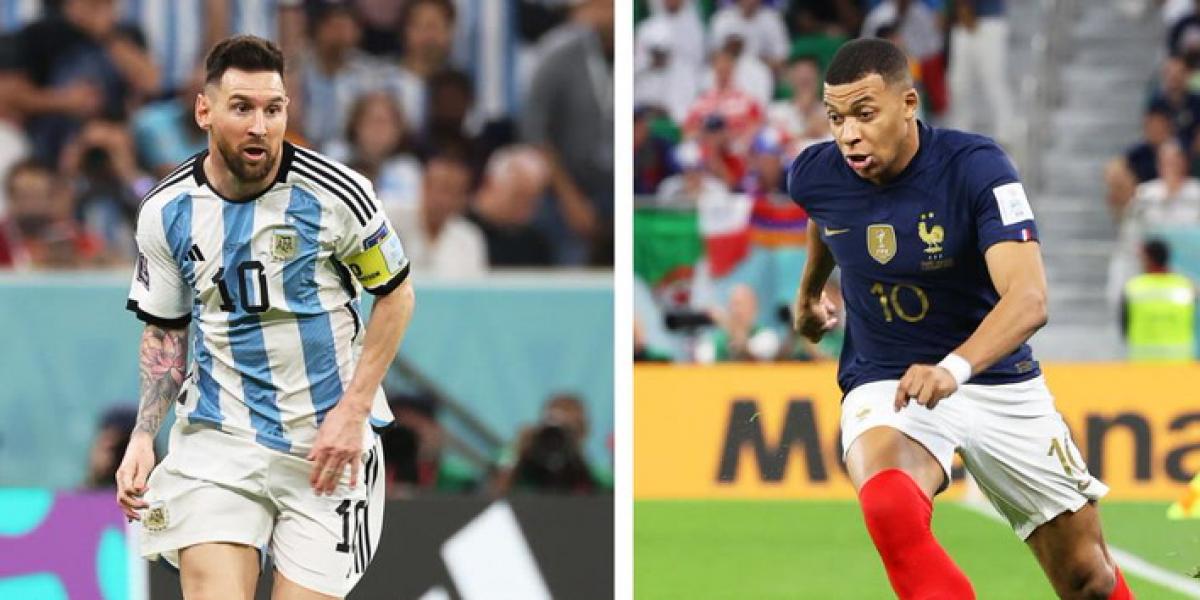 Mbappé se sienta en la mesa de Messi