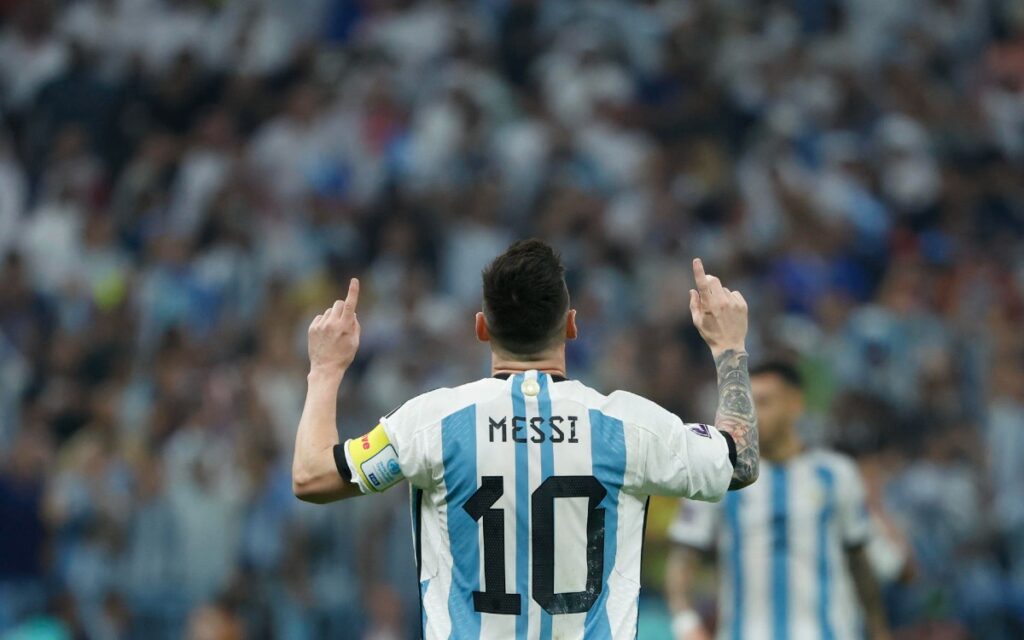 Messi se une a la selecta lista de jugadores en marcar gol en octavos, cuartos y semifinales de Mundiales