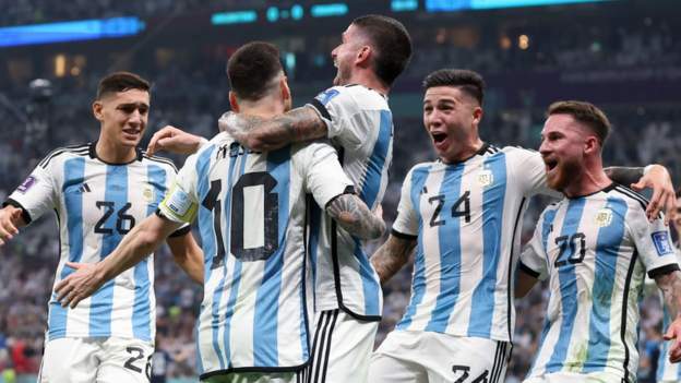 Mundial 2022: Argentina 3-0 Croacia – Messi y Álvarez meten a su equipo en la final del Mundial