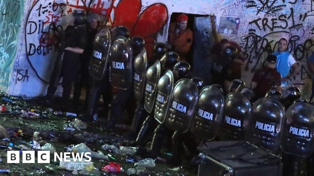 Mundial: Escenas caóticas en Buenos Aires tras festejos