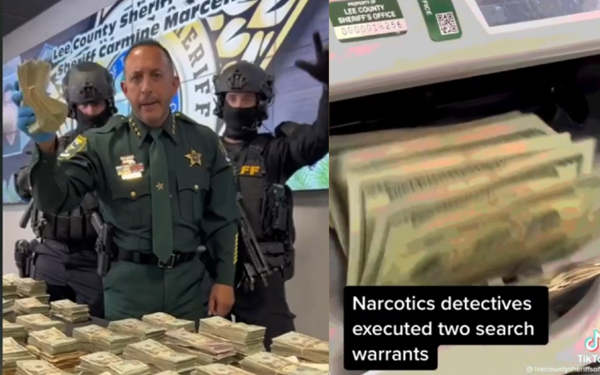 'Operación Narco Navidad' | Policías aseguran más de 1 mdd y drogas; celebran en TikTok y se vuelven virales | Video
