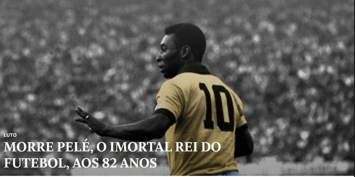 Pelé acapara las portadas y el despliegue de la prensa brasileña