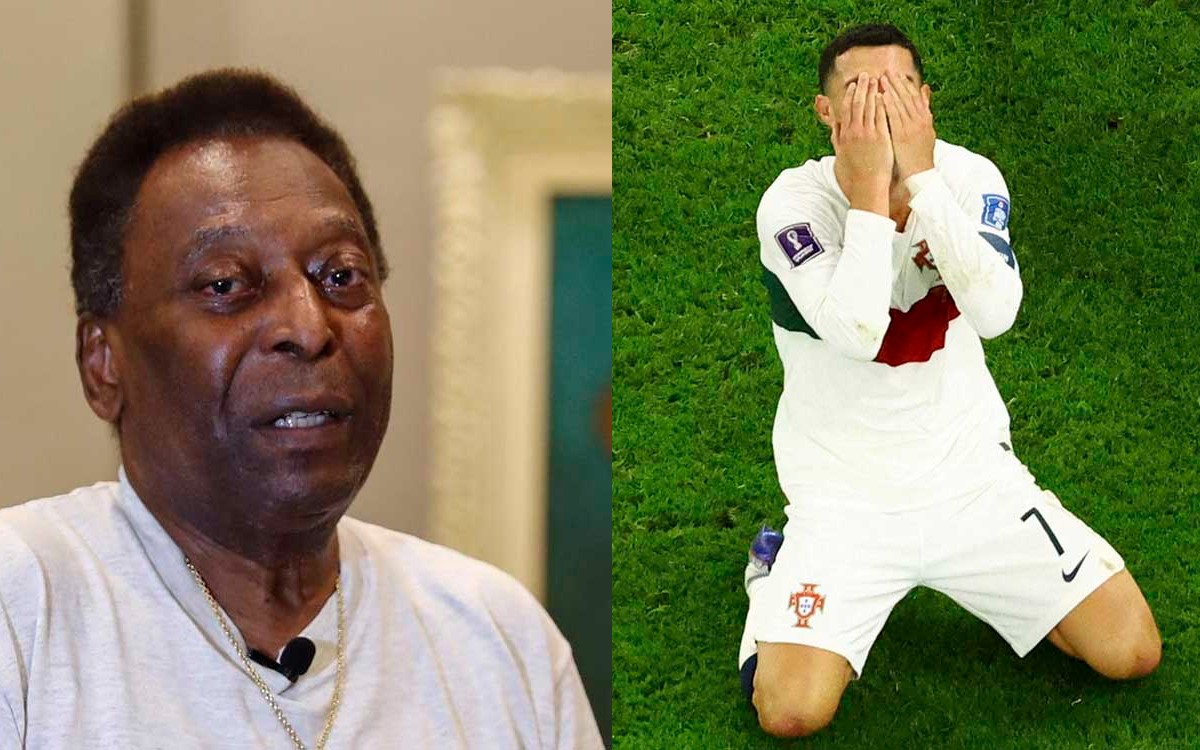 Pelé manda un mensaje de apoyo a Cristiano Ronaldo, tras eliminación de Qatar 2022