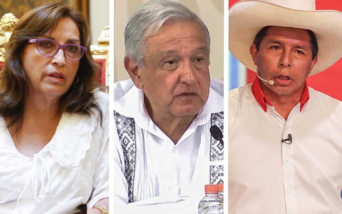 Perú: Boluarte asegura que México otorgó asilo a la familia de Castillo