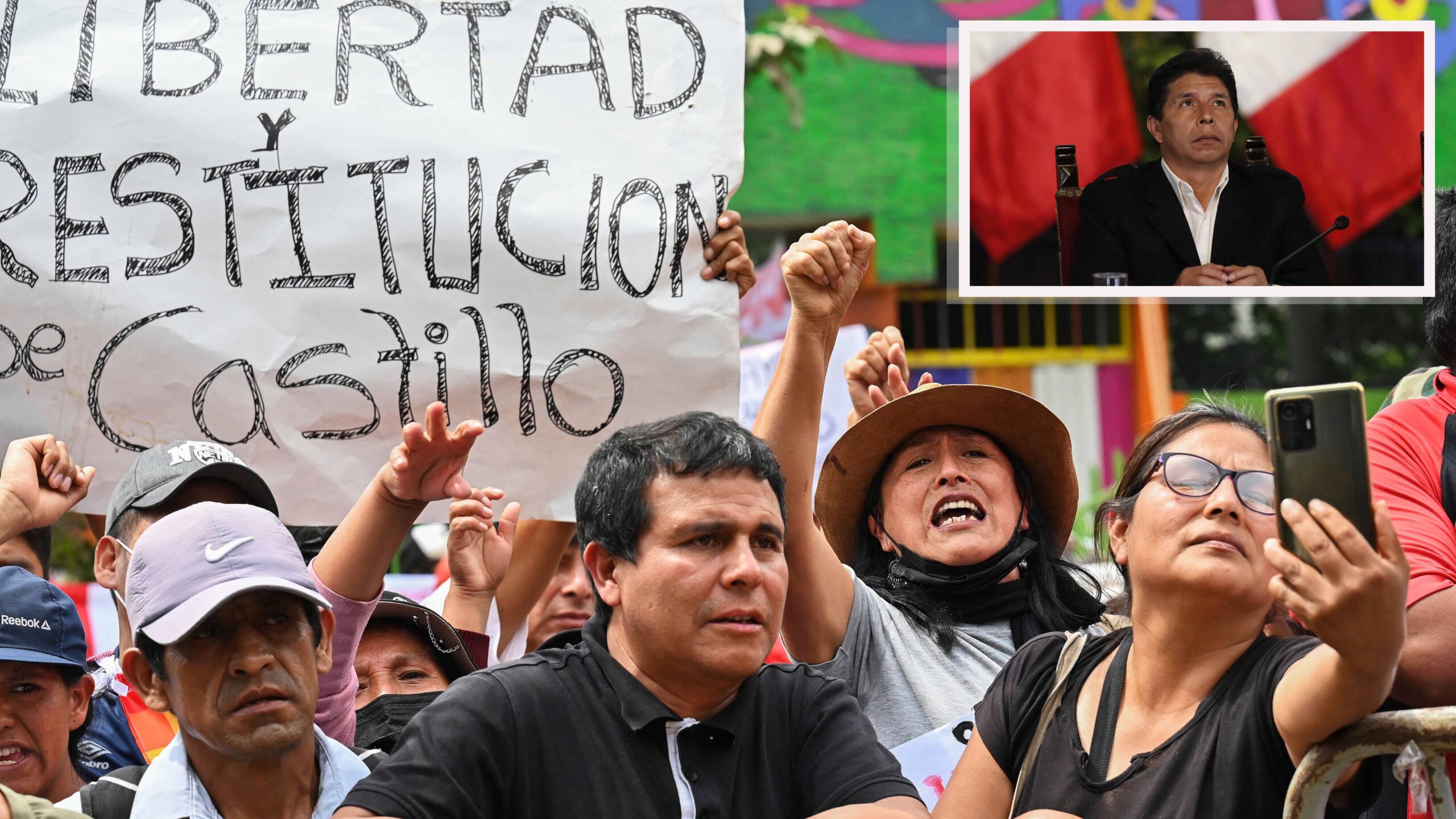 Perú: Castillo dice estar “injustamente detenido” y culpa a Boluarte por la represión