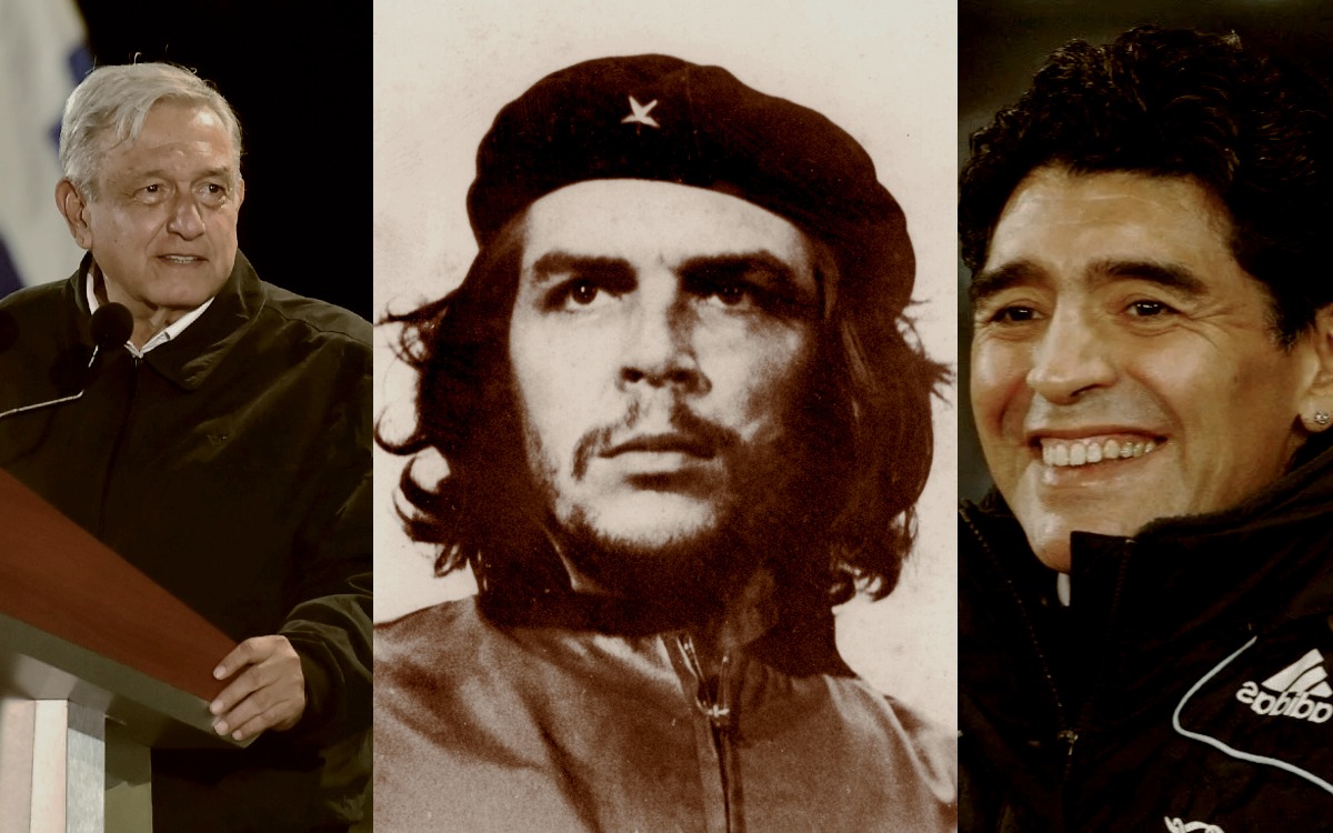 'Por el Che, por Maradona y su pueblo', AMLO va con Argentina