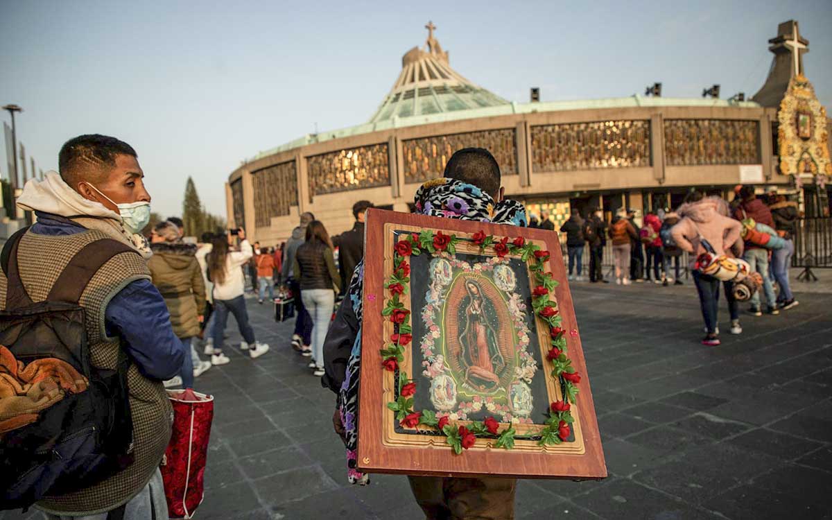Prevén ‘récord histórico’ de peregrinos a la Basílica de Guadalupe