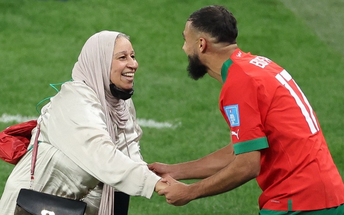 Qatar 2022: Sofiane Boufal y su madre, el festejo del Mundial | Video