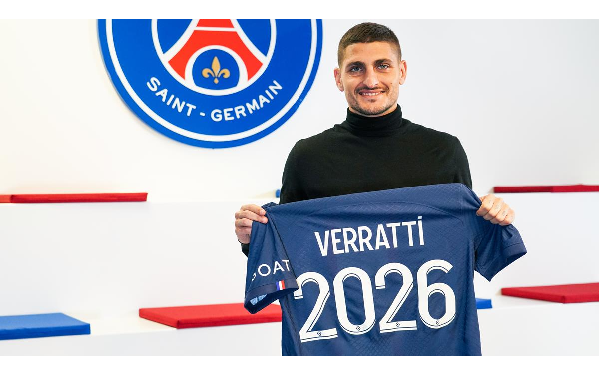 Renueva contrato Marco Verratti con PSG hasta el 2026 | Video