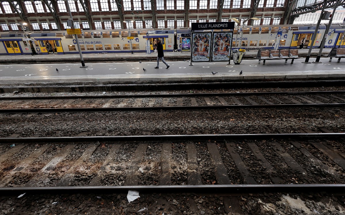 Ruta Francia-España se queda sin trenes por huelga