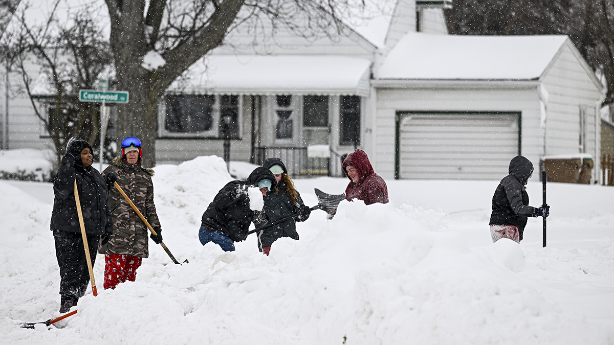 Se espera más nieve en Buffalo luego de histórica tormenta