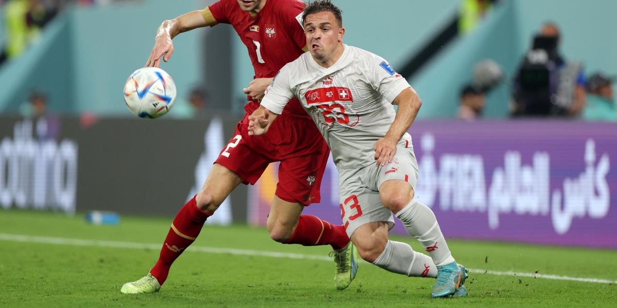 Serbia remonta el gol inicial de Suiza en un pulso apasionante