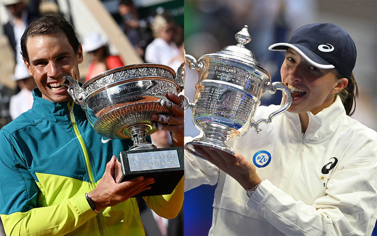 Tenis: Nadal y Swiatek: Campeones del Mundo de la ITF tras estelar 2022 | Tuit