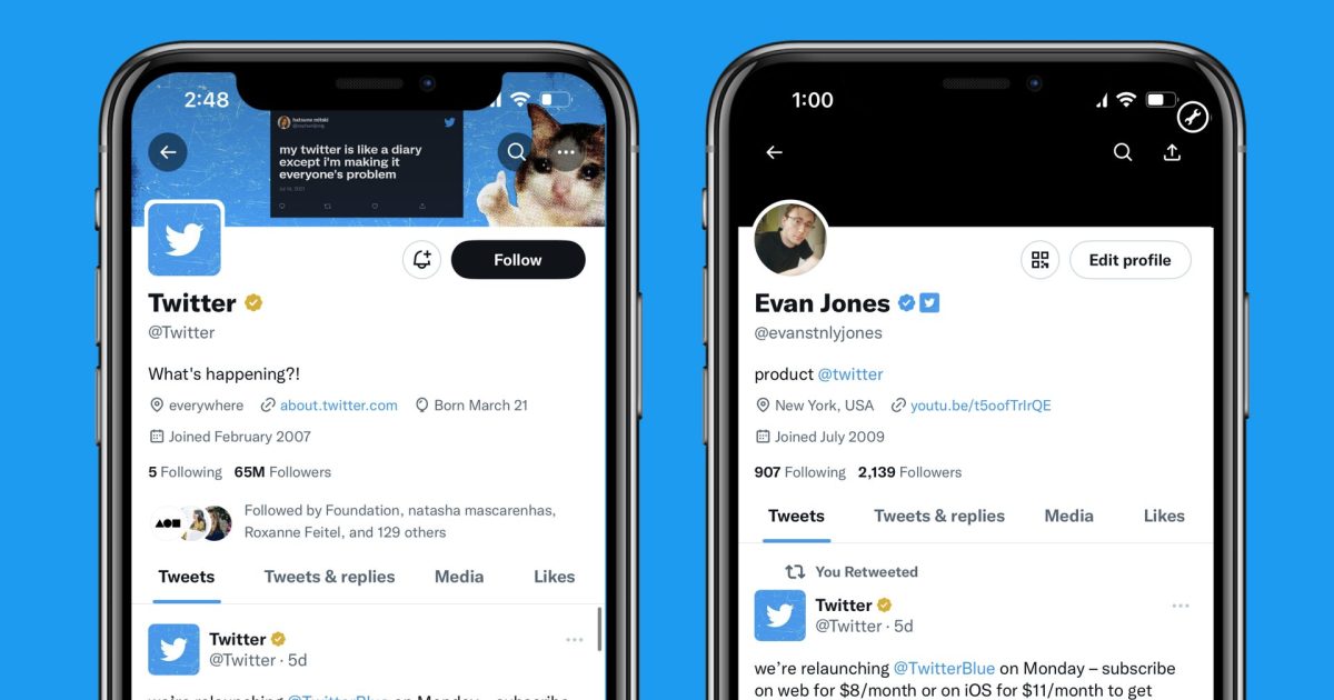 Twitter Blue for Business ahora permite a las empresas identificar a sus empleados