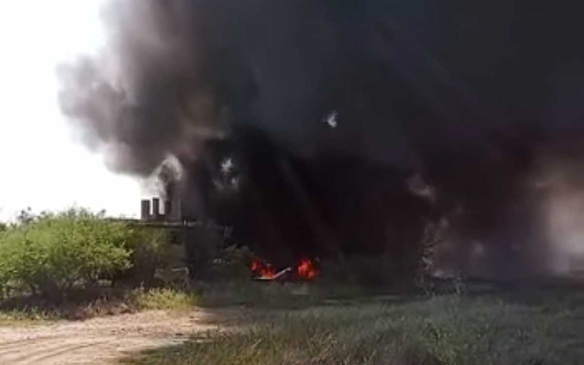 Vandalizan ductos viejos de Pemex en Tamaulipas y provocan incendio