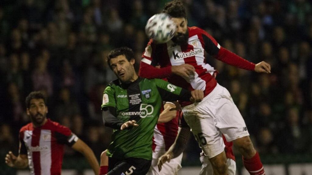 Villalibre metió su primer gol con el Athletic en Las Llanas