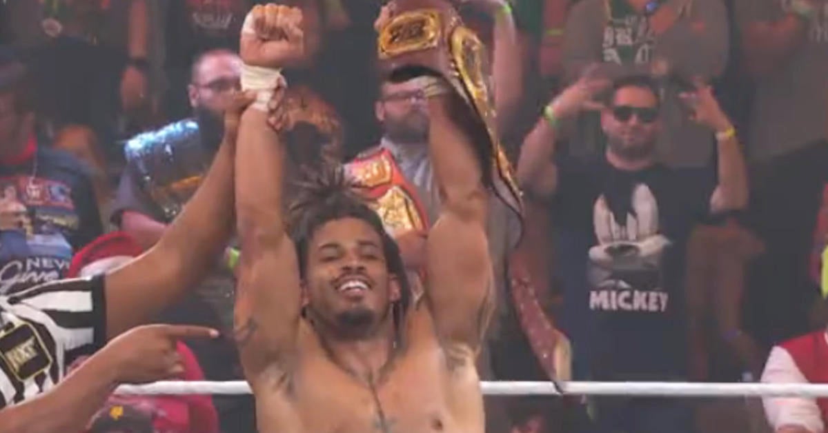 Wes Lee de WWE derrota a Tony D’Angelo para retener el título norteamericano de NXT