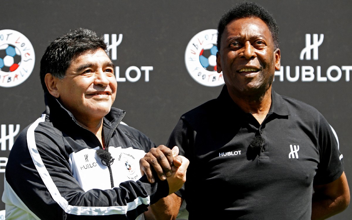 ¿Pelé o Maradona? El pase de 'cabecitas' más épico del futbol  | Video