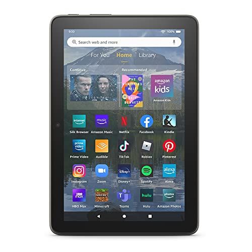 Tablet Amazon Fire HD 8 Plus totalmente nueva, pantalla HD de 8