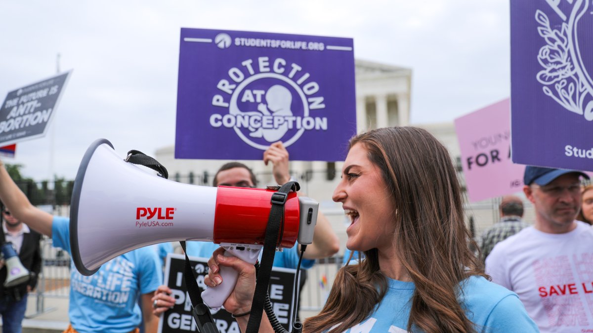 Marchan en DC para solicitar al Congreso que no prohíba las leyes estatales contra el aborto
