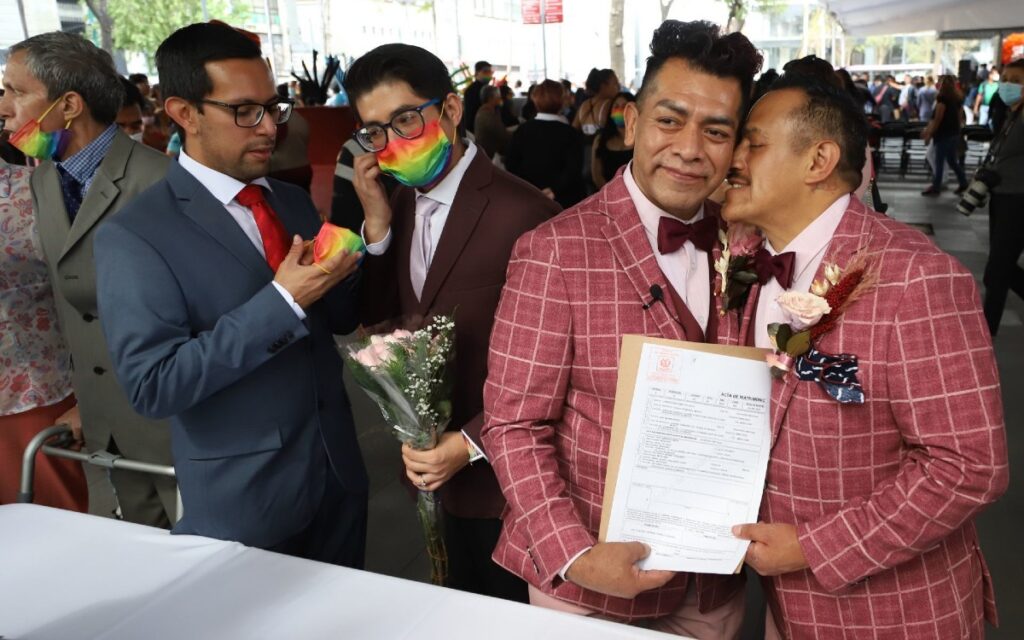 2022, año en el que el matrimonio igualitario se legalizó en todo México