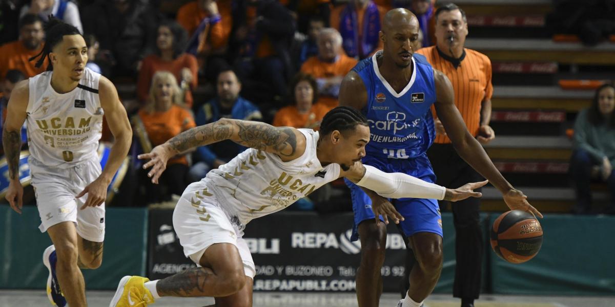 72-88: Una buena segunda parte le vale al UCAM en la pista del Fuenlabrada