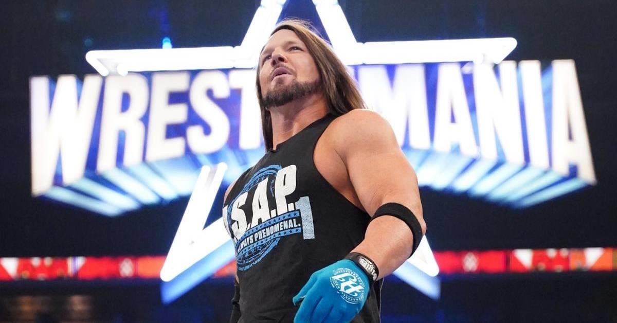 AJ Styles de WWE revela estado de lesión