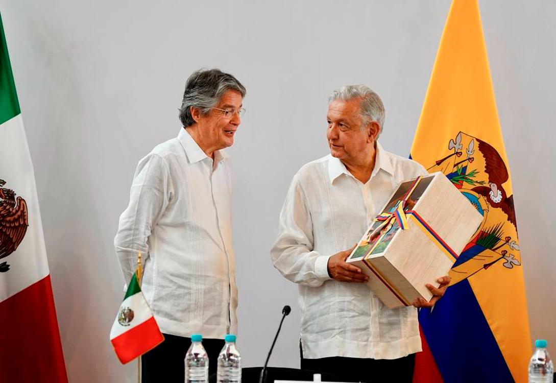 Acuerdo comercial entre México y Ecuador está congelado: Lasso