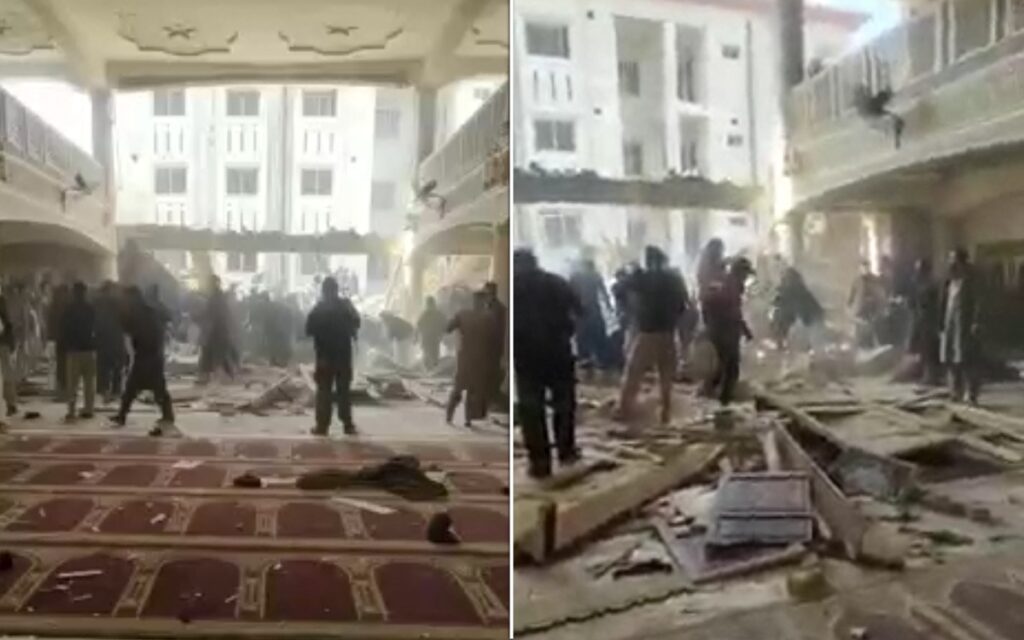 Al menos 32 muertos por atentado suicida en mezquita en Pakistán