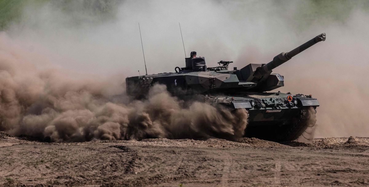 Alemania y Estados Unidos se disponen a enviar tanques pesados a Ucrania