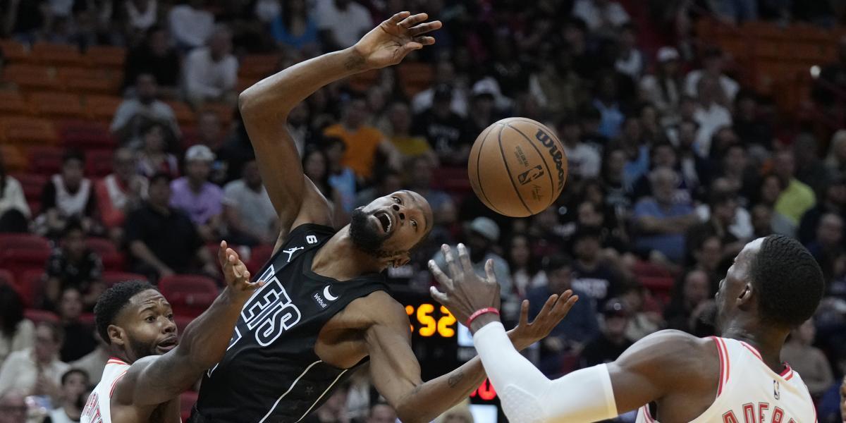 Alerta en los Nets: lesión de Kevin Durant...y podría ser serio