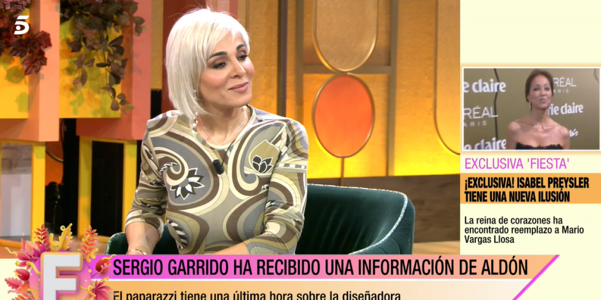 Ana María Aldón aclara si tiene una nueva ilusión en 'Fiesta': "Ese empresario existe"