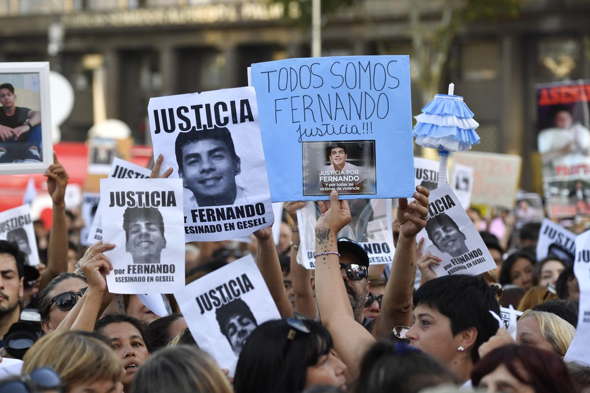 Argentina juzga a los acusados por la muerte a golpes de un joven
