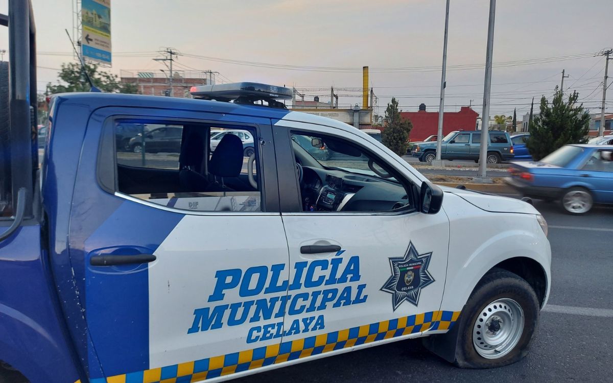 Balean a Policía Municipal de Celaya en su día de descanso