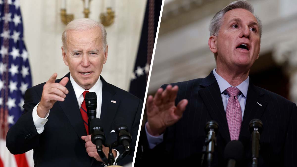 Biden y McCarthy discutirán el tope de la deuda este miércoles