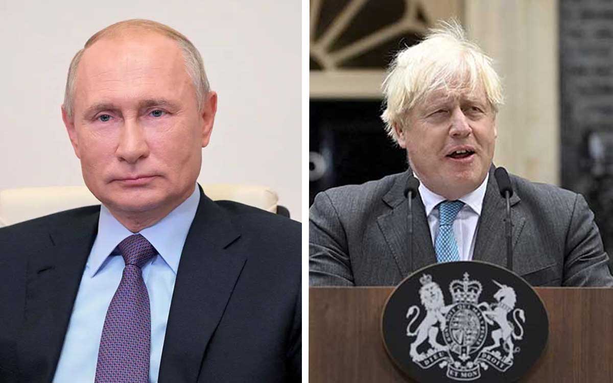 Boris Johnson dice que Putin lo amenazó con un ataque con misil