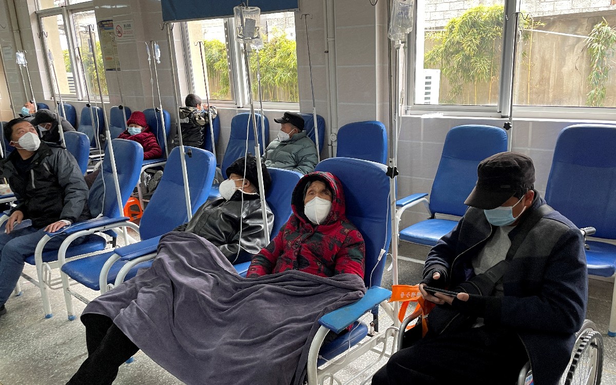 China: Hospitalizaciones de urgencia por Covid tocan techo