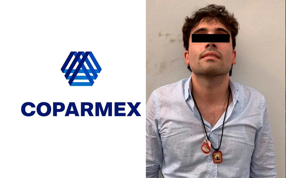 Coparmex reconoce al gobierno de AMLO por captura de Ovidio Guzmán