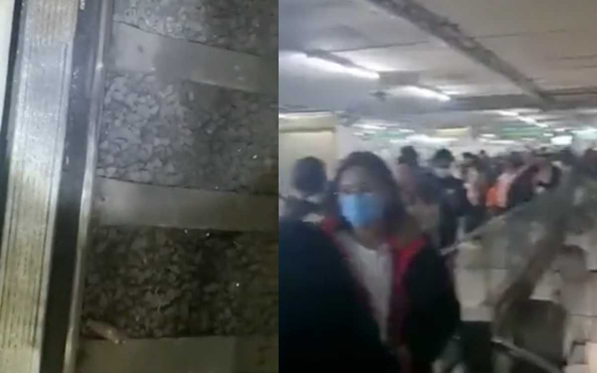 Desalojan a usuarios del metro Bellas Artes… objeto provocó corto circuito