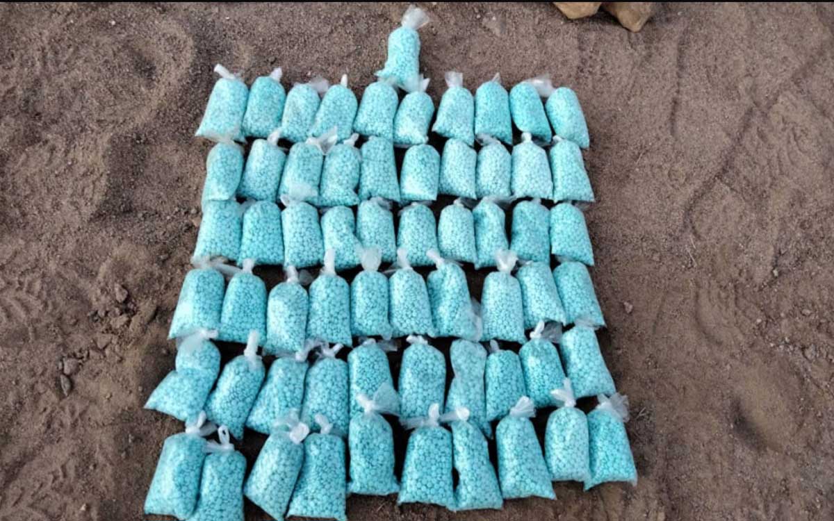 Ejército decomisa más de 700 mil pastillas de fentanilo en Sonora
