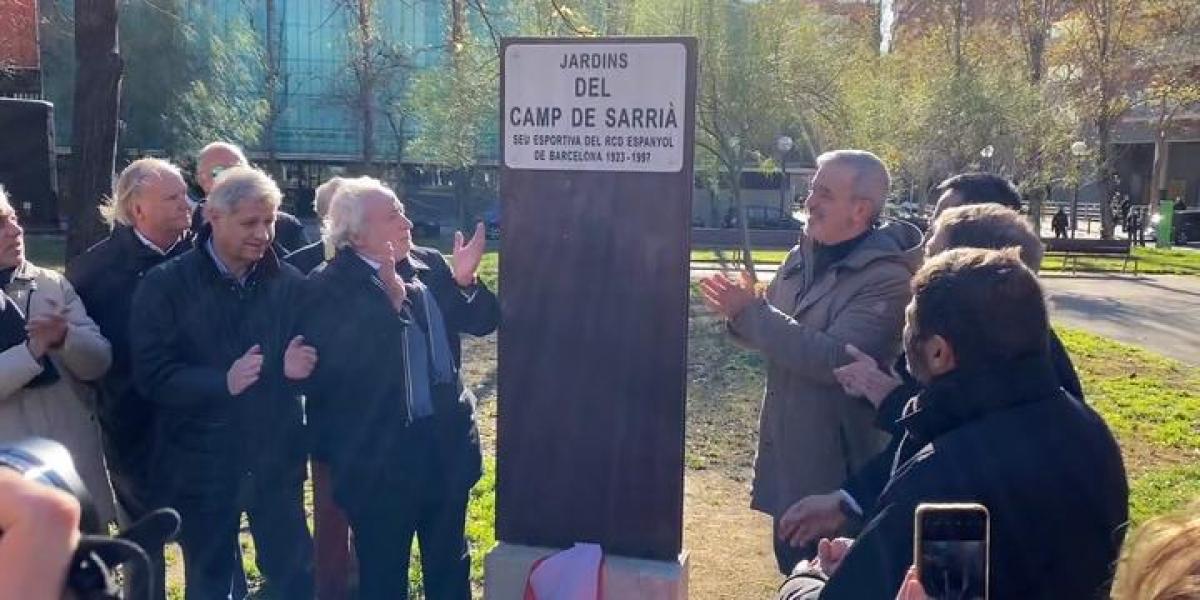El Ayuntamiento repondrá la placa del Espanyol en Sarrià