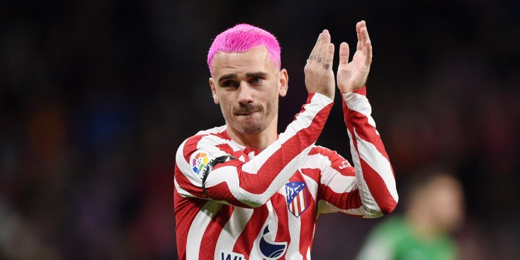 El mejor momento de Griezmann, contra el reto del Barça