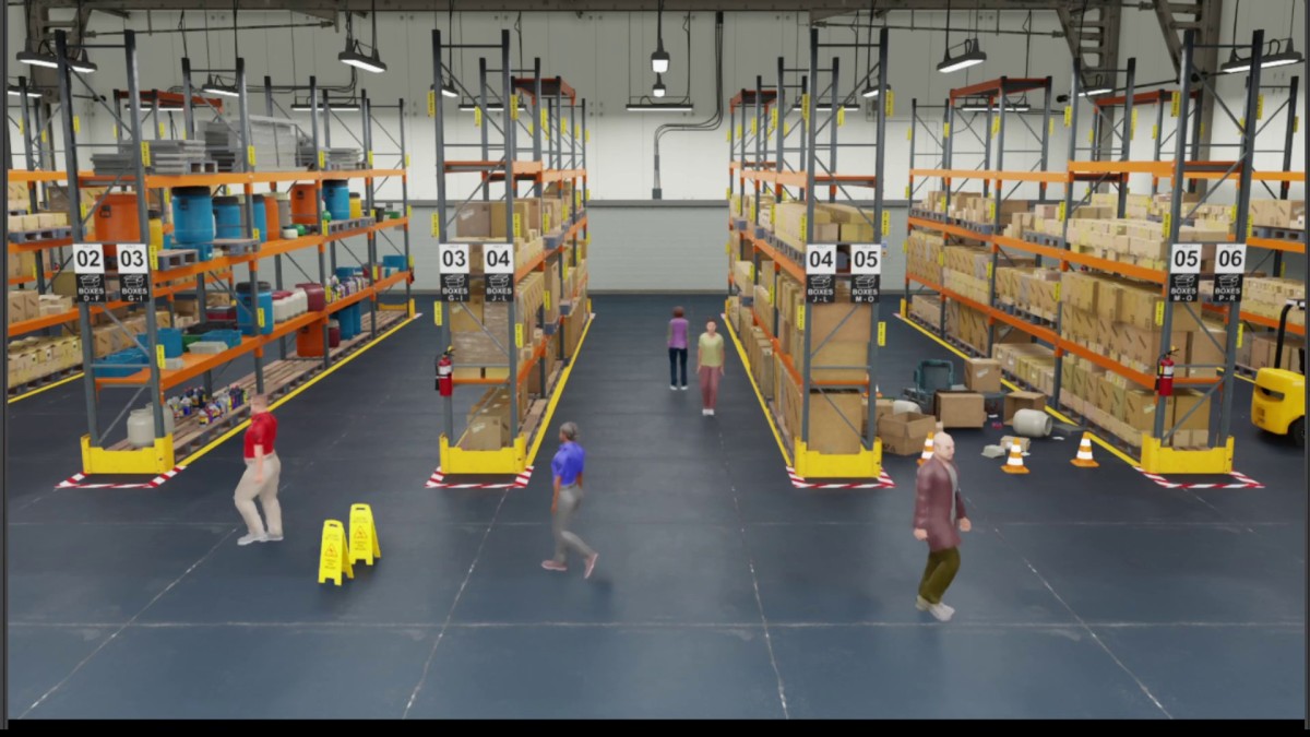 El simulador de robot de Nvidia agrega compañeros de trabajo humanos