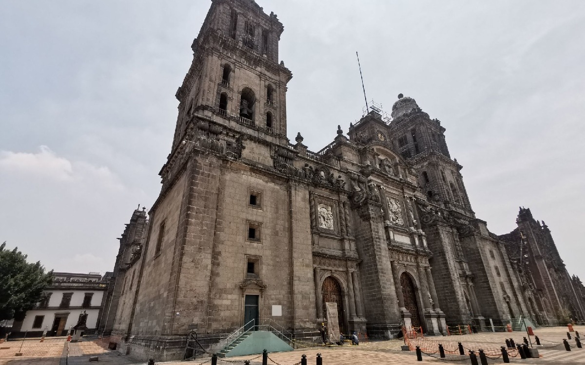 Encuentran tesoro escondido en paredes de la Catedral Metropolitana de la CDMX
