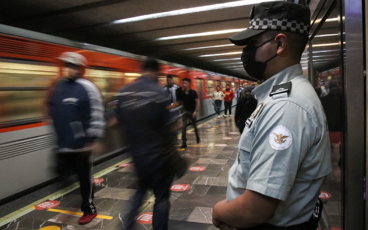 Guardia Nacional no saldrá del Metro por críticas a militarización; podrían ser ‘actos provocados’: AMLO